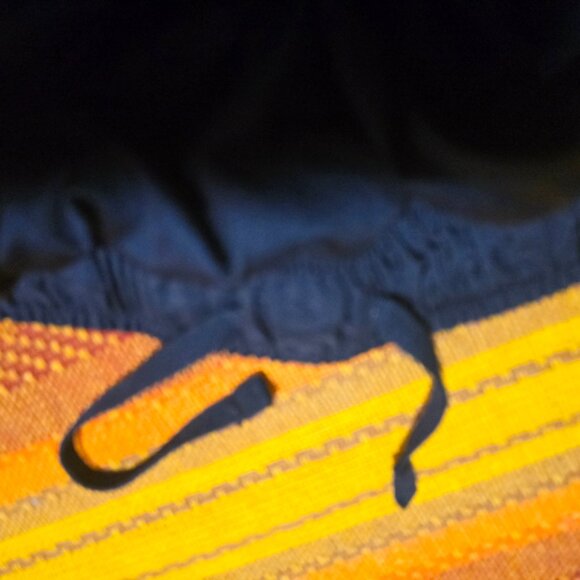 Nike Black Running/Workout Short Women's S - Built-In Underwear - White Piping - Picture 3 of 5